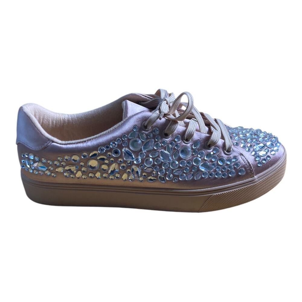 Aldo Zellina Dimond Crystal Rose Gold Sneakers